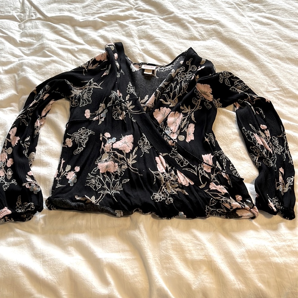 Small floral blouse